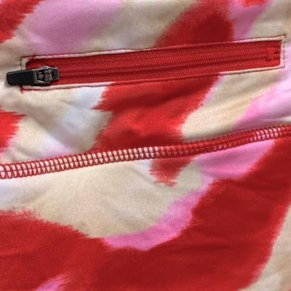 ID Ideology Women's Twist Flounce Athleisure Skort Red - Picture 9 of 15